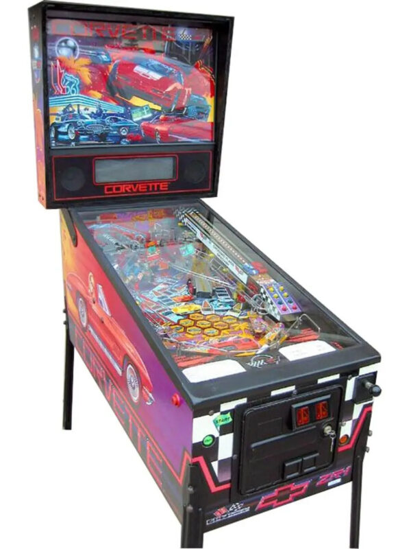 Corvette Pinball Machine by Bally