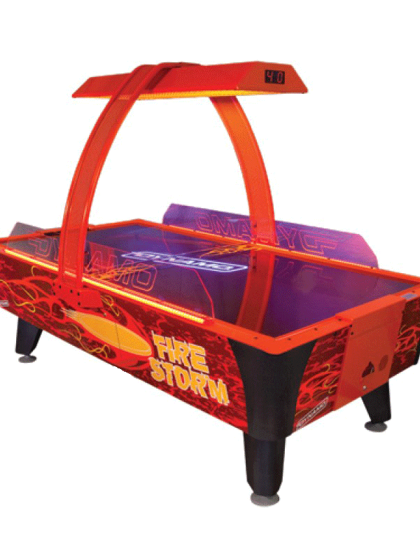 Fire Storm Air Hockey Table