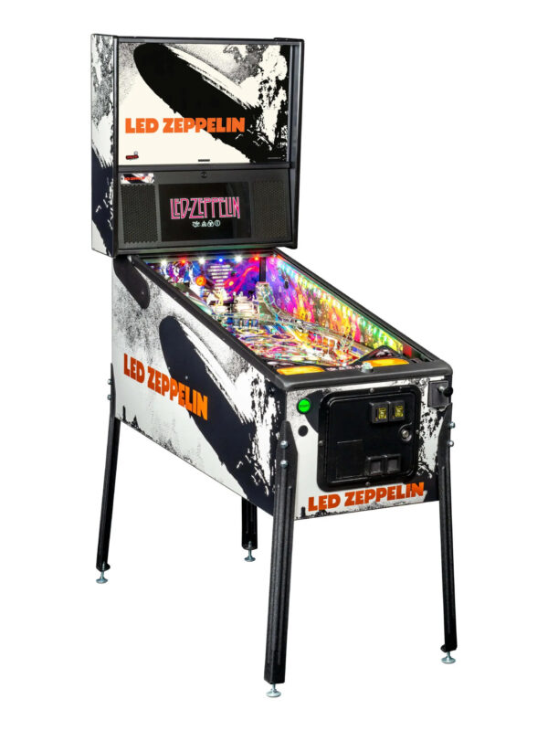 Led Zeppelin Premium Pinball Machine for sale