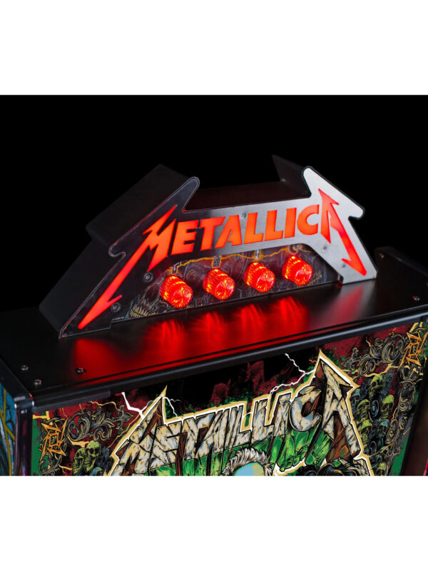 Metallica Remastered Pinball Topper for sale