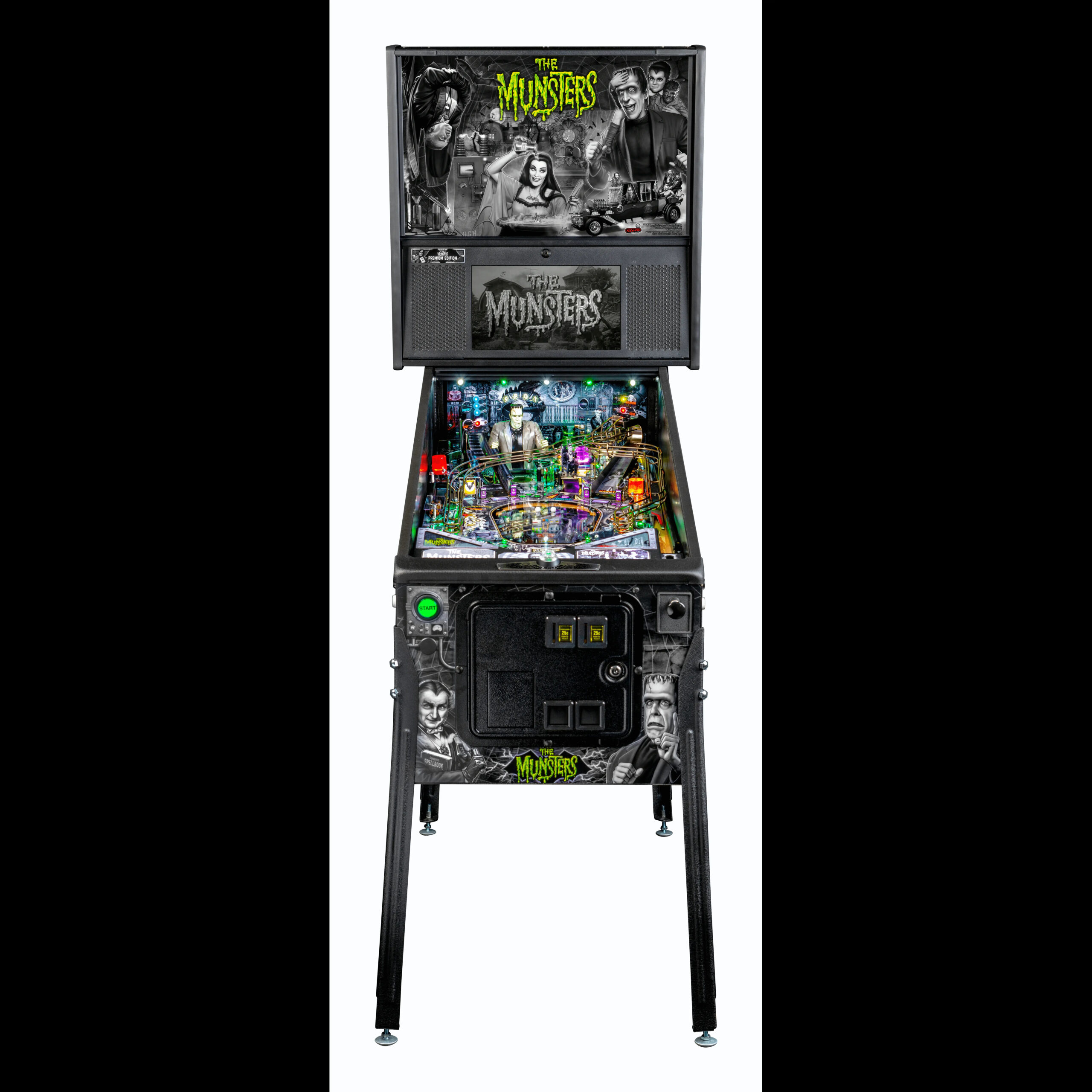 The Munsters Premium Pinball Machine by Stern