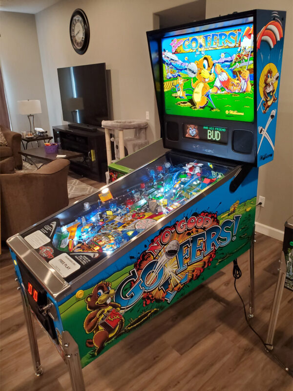 No Good Gofers Pinball Machine for sale