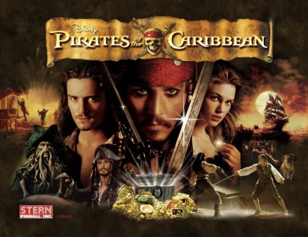 Pirates of the Caribbean Pinball for sale