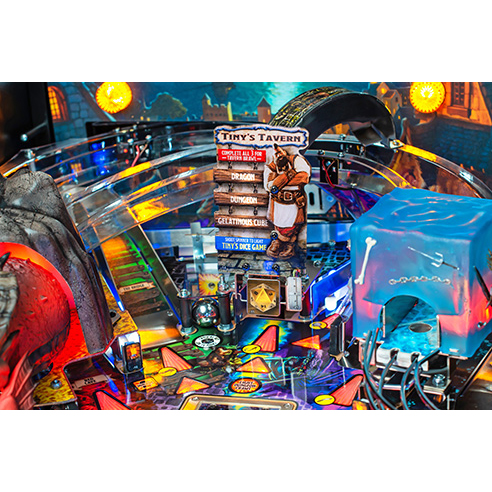 Dungeons & Dragons: The Tyrant’s Eye Premium Pinball Machine by Stern
